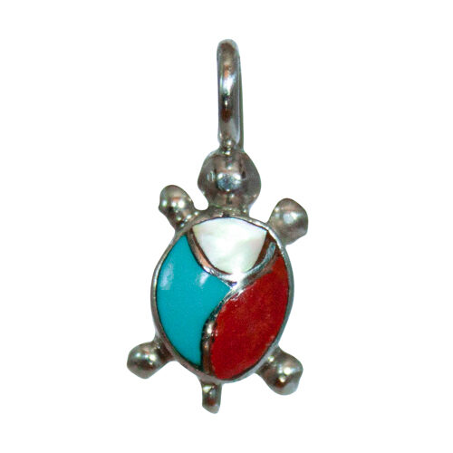 Small French Turtle Pendant