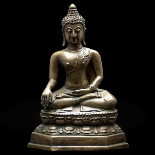 Statue Bouddha Bhumisparsa Mudra