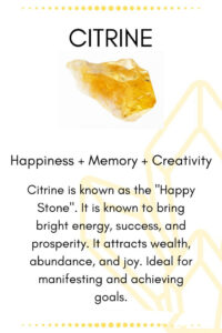 Citrine Properties