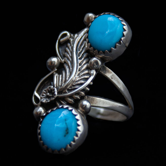 Florence Tahe Turquoise Ring - Image 2
