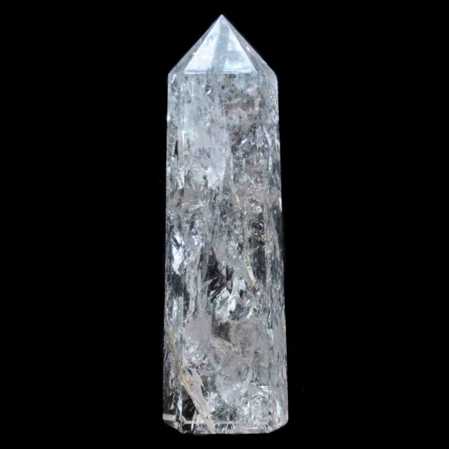 Large Obélisque Cristal Quartz Clair