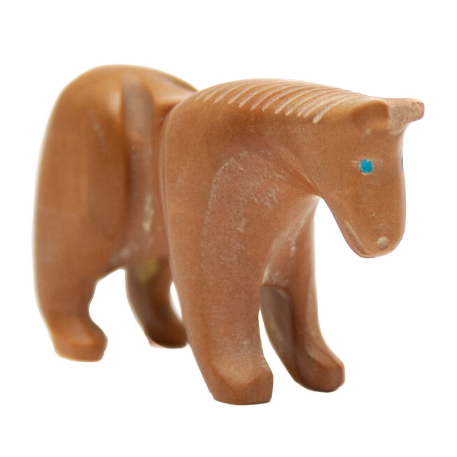 Loubert Soseeah Zuni Horse Carving - Image 2