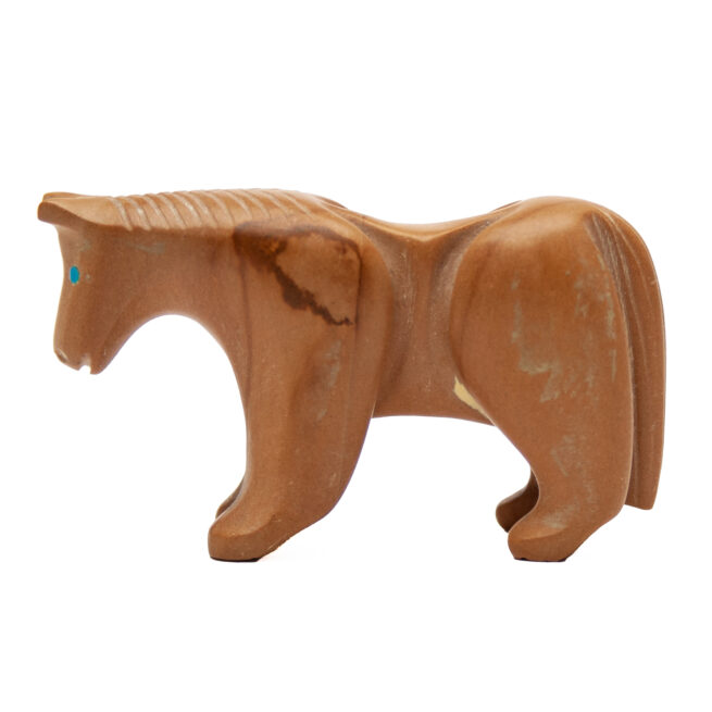 Loubert Soseeah Zuni Horse Carving