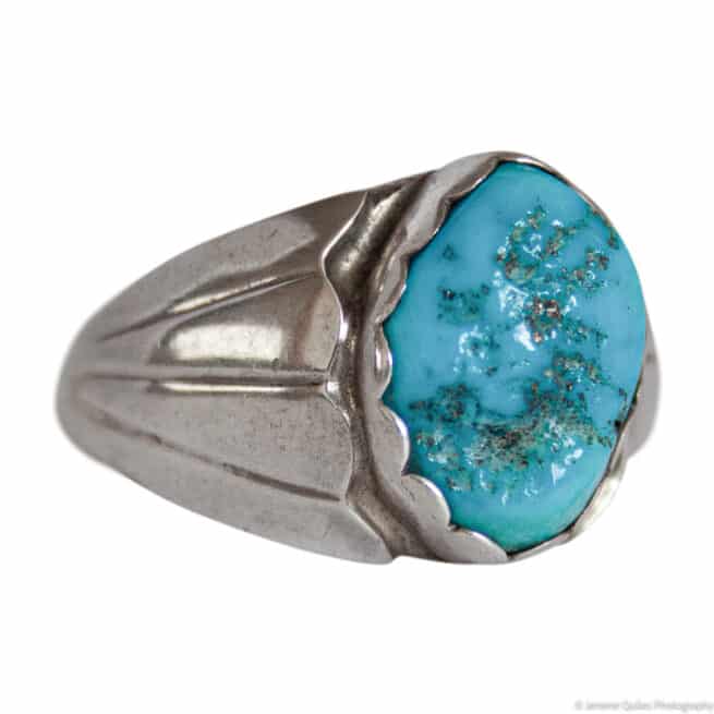Native American Turquoise Ring - Image 2