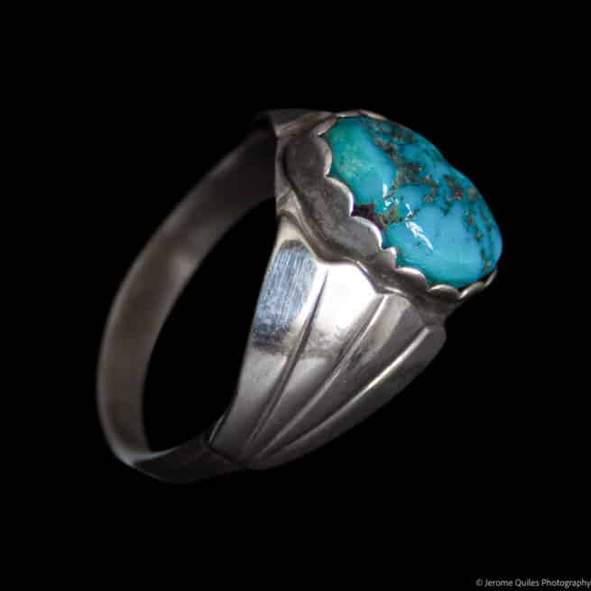 Native American Turquoise Ring - Image 5