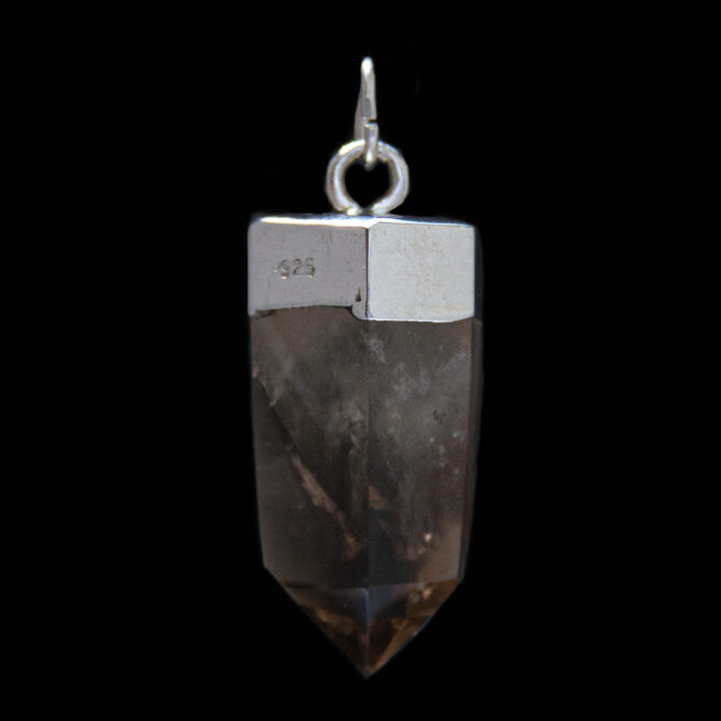 Natural Citrine Sterling Silver Pendant - Image 3