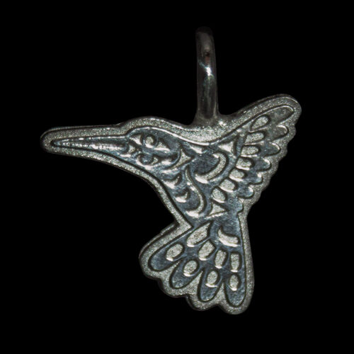 Northwest Silver Hummingbird Pendant