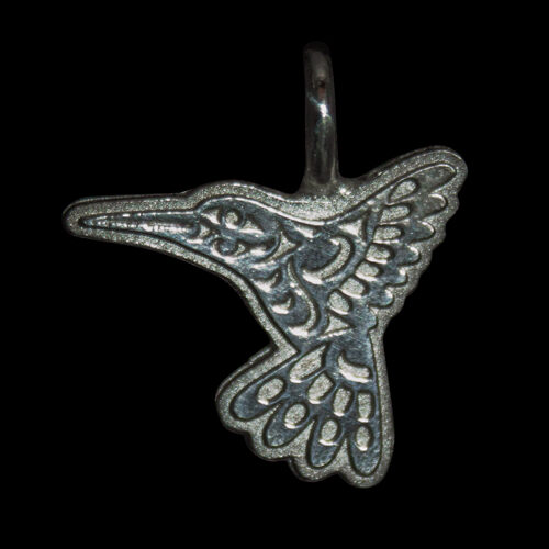 Northwest Silver Hummingbird Pendant