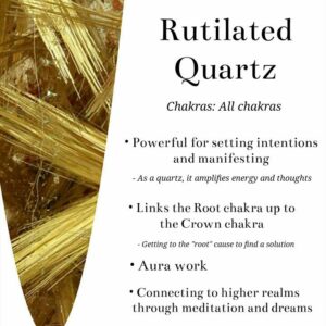 Rutilated Quartz Properties