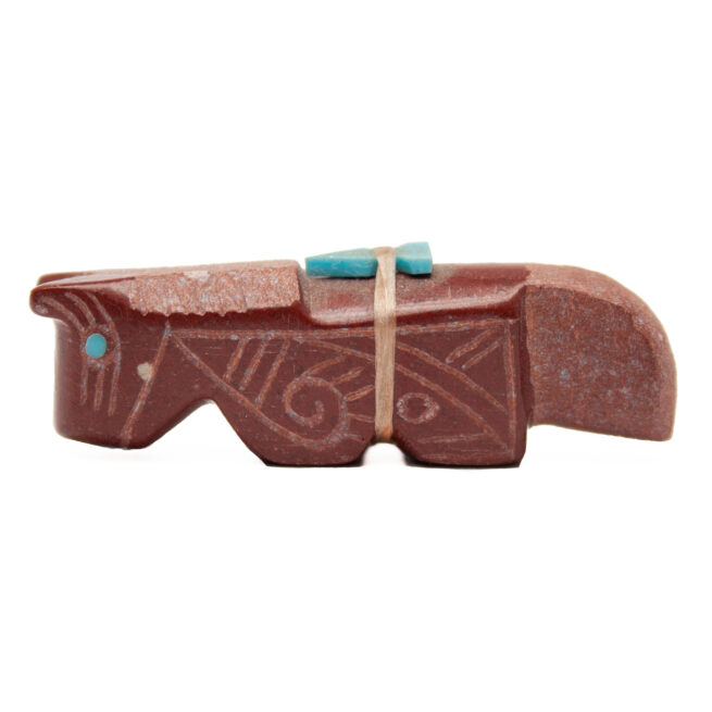Small Pipestone Zuni Horse Carving - Image 3