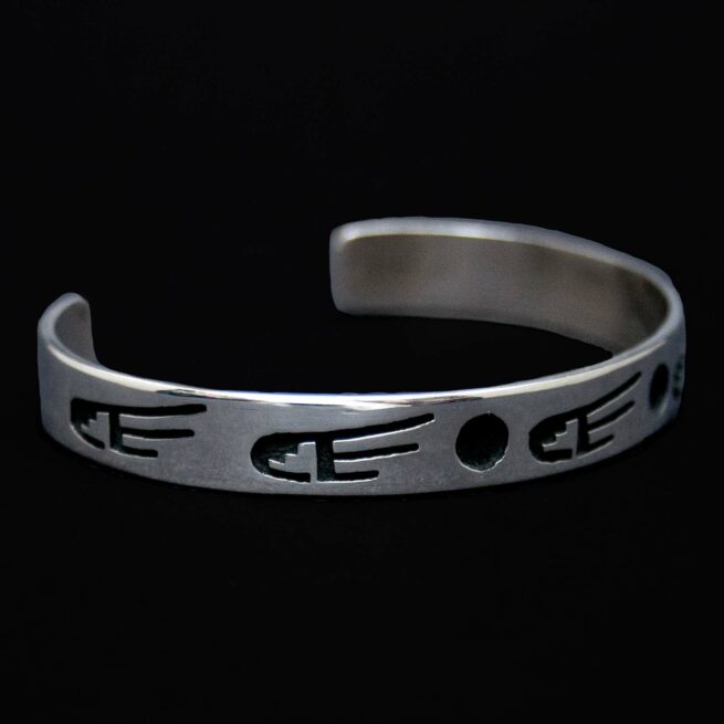 Sterling Silver Hopi Bracelet