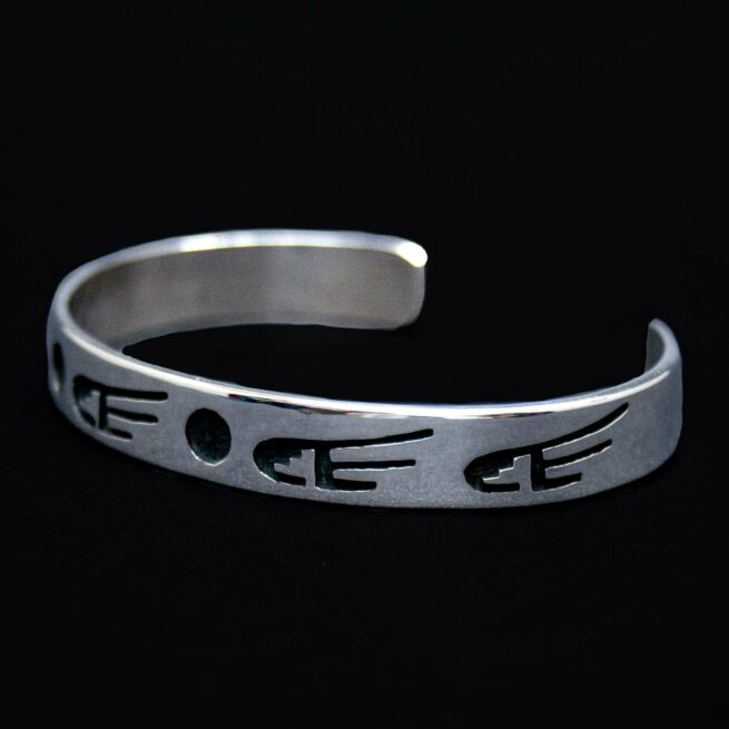 Sterling Silver Hopi Bracelet - Image 3