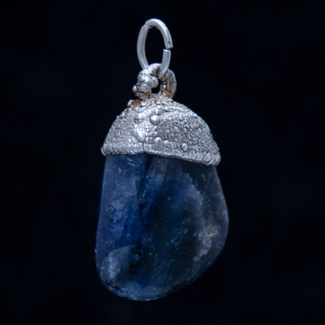 Pendentif Argent Kyanite Polie – Image 2