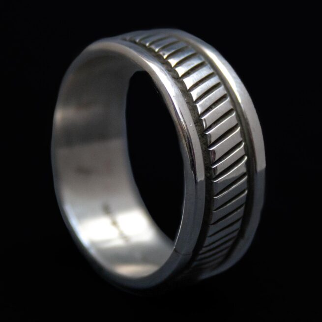 Bruce Morgan Silver Ring - Image 2