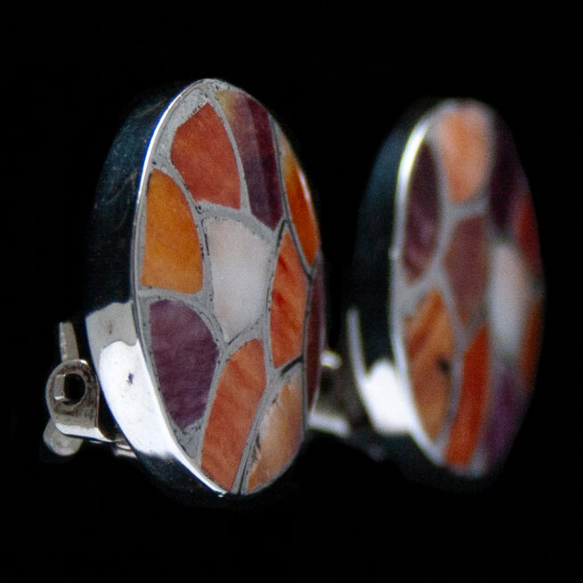 Carmichael Haloo Spondylus Clip-On Earrings - Image 2