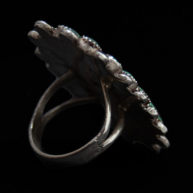Bague Zuni Turquoise Verte – Image 3