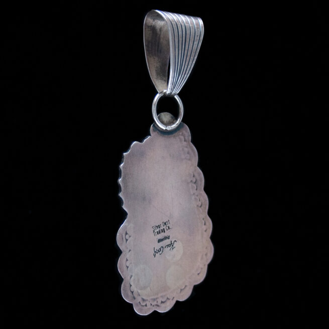 Large Pendentif Turquoise Verte – Image 3