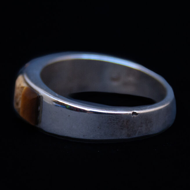 Bague Amérindienne Marron Noire – Image 3