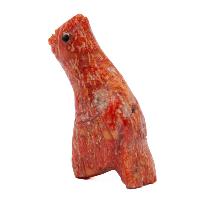 Perle Corail Rouge Oiseau – Image 2