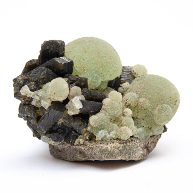 Prehnite Epidote Crystal Cluster - Image 2