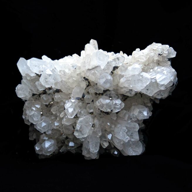 Quartz Hematite Pyrite Cluster - Image 4
