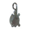 Small Coral Turtle Pendant - Image 2