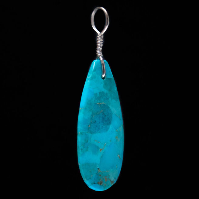 Pendentif Turquoise Visage Zuni – Image 3