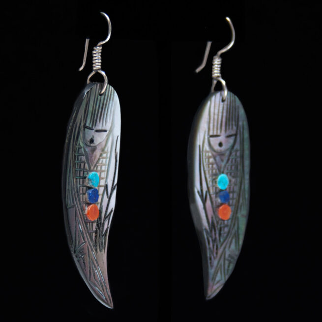 Boucles d'Oreilles Ormeau Corn Maiden – Image 2