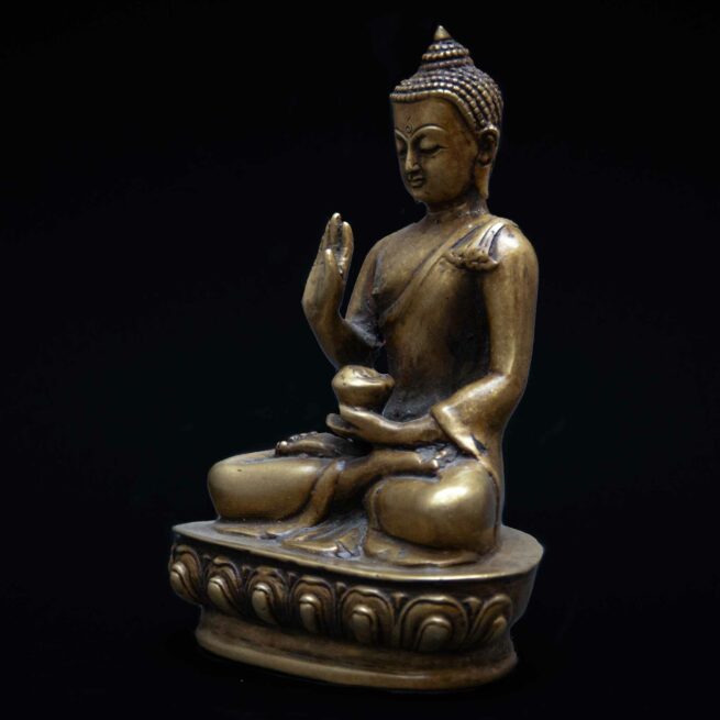 Abhaya Mudra Buddha Statue - Image 2