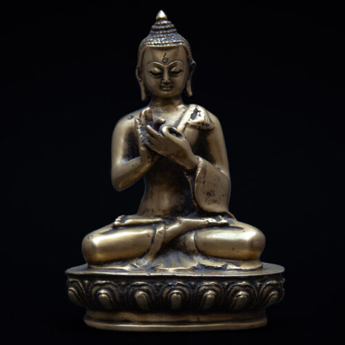 Statue Bouddha Dharmachakra Mudra