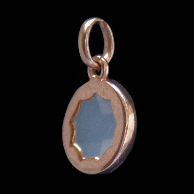 Pendentif Or Quartz Rose Facetté – Image 2