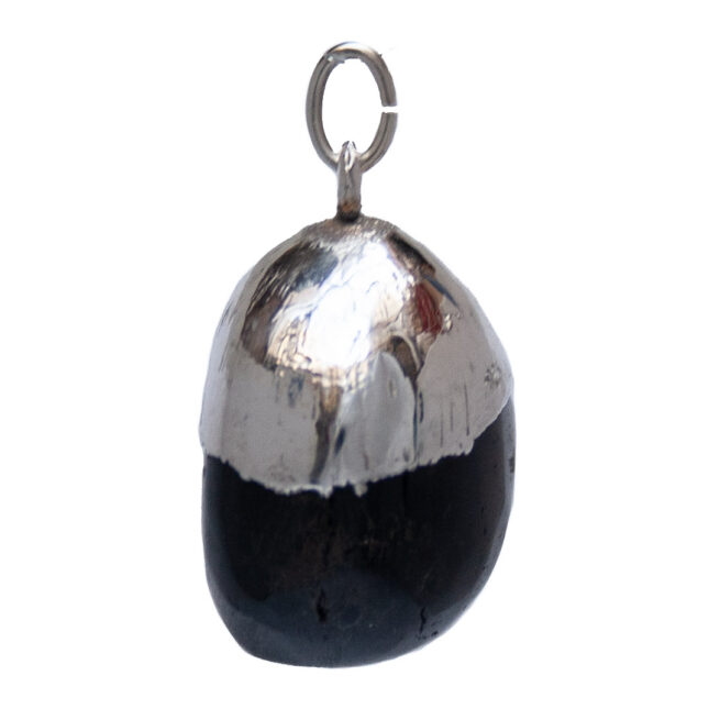 Pendentif Tourmaline Noire Ronde – Image 3