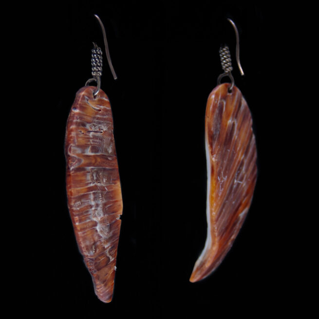 Boucles d'Oreilles Spondylus Corn Maiden – Image 3