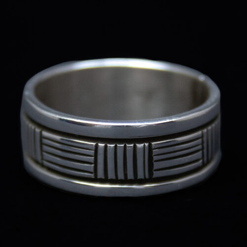 Bruce Morgan Navajo Silver Ring