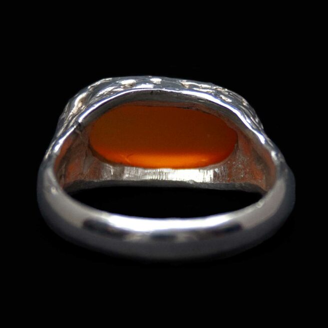 Carnelian Sterling Silver Ring - Image 4
