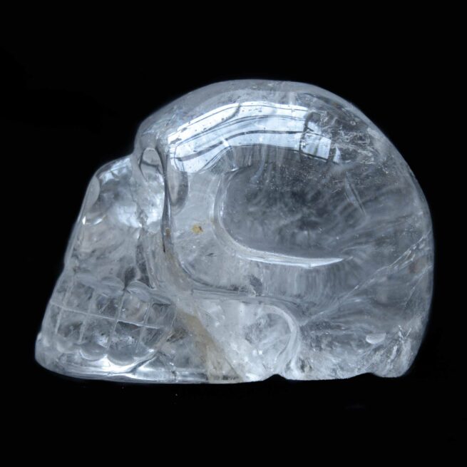 Sculpture Crâne Cristal de Roche – Image 5