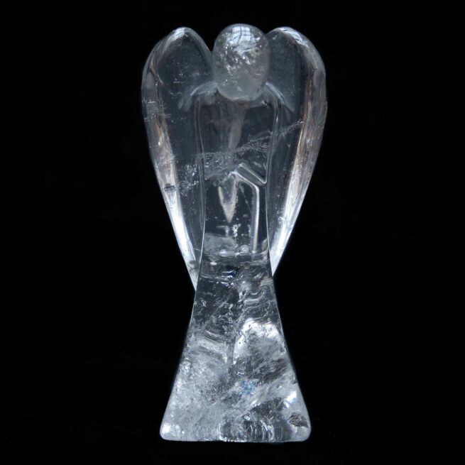 Large Clear Quartz Crystal Angel