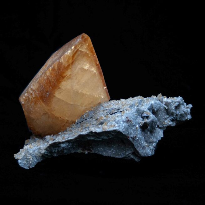 Stellar Beam Calcite on Matrix - Image 6