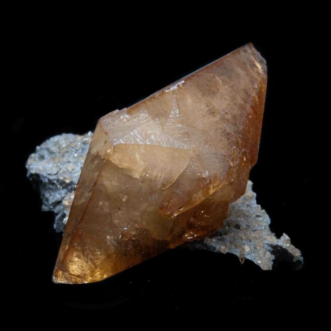 Stellar Beam Calcite on Matrix - Image 2