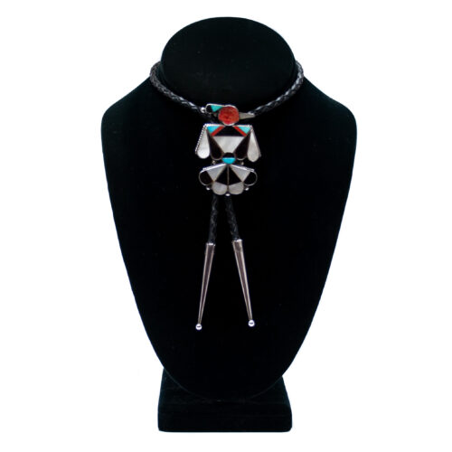 Vintage Zuni Thunderbird Bolo Tie