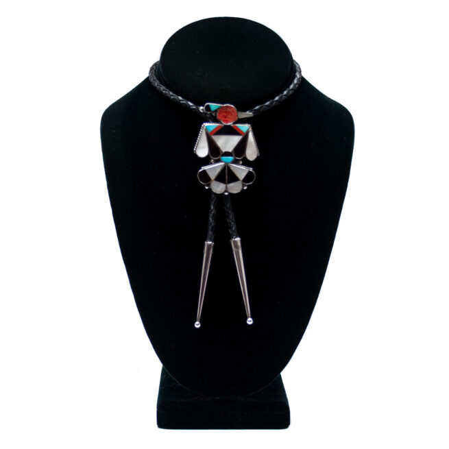 Vintage Zuni Thunderbird Bolo Tie