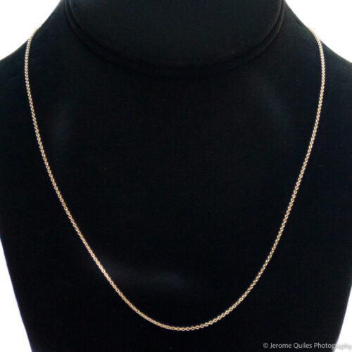 9K Gold Chain Extendable