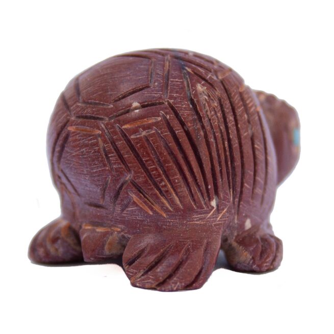 Brown Turtle Carving - Image 3