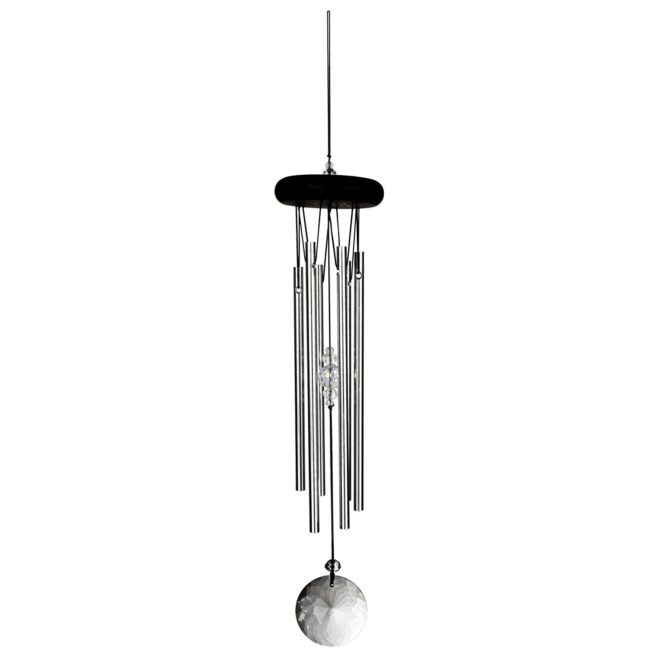 Carillon Méditation Cristal - Argent – Image 3