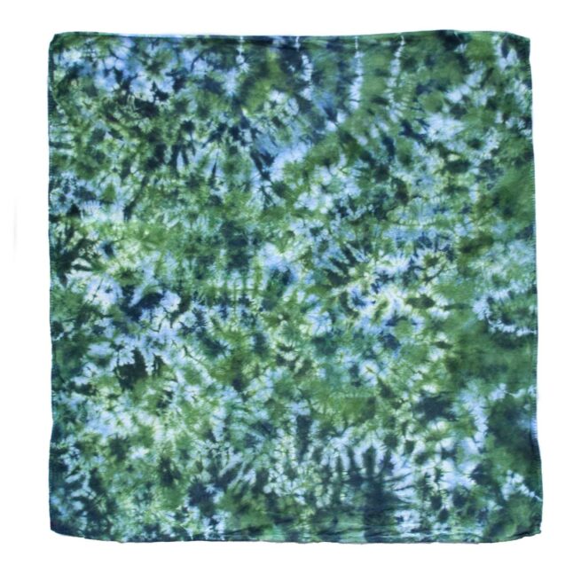 Foulard Coton Vert