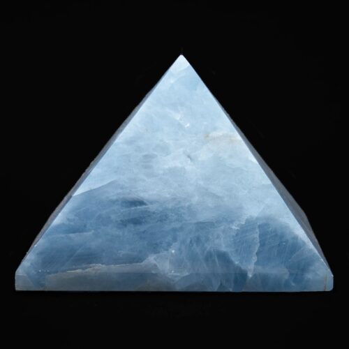 Large Blue Calcite Pyramid