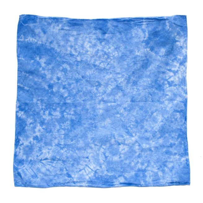 Foulard Coton Bleu Clair