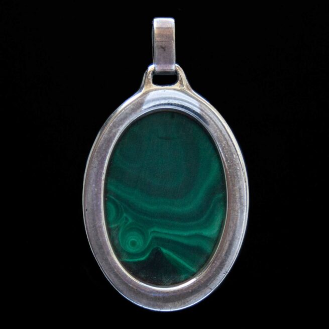 Pendentif Argent Malachite – Image 3