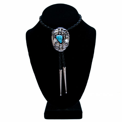 Navajo Turquoise Bolo Tie