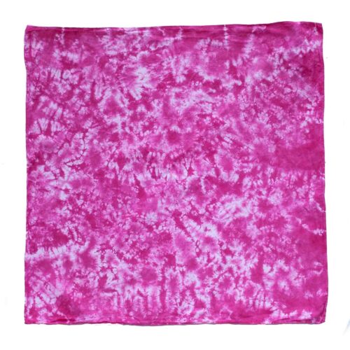 Pink Cotton Face Scarf